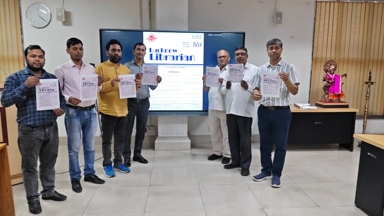 Release of Lucknow Librarian Journal on March 27, 2026